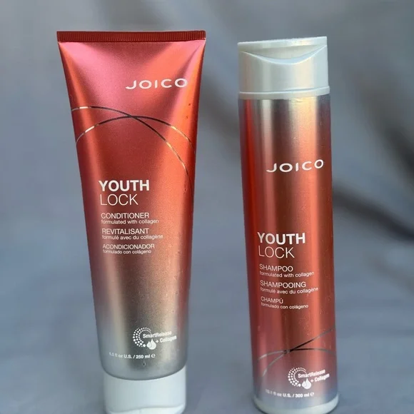 NEW Joico Youth Lock 250ml Conditioner and 300ml Shampoo Duo - Picture 1 of 1